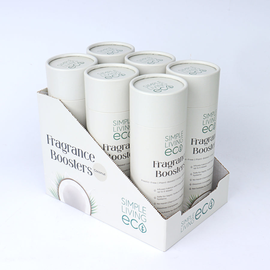 UK Made Plant-Based Fragrance Booster Beads for Laundry – Choice of Scent - 6 Pack - Save 30%