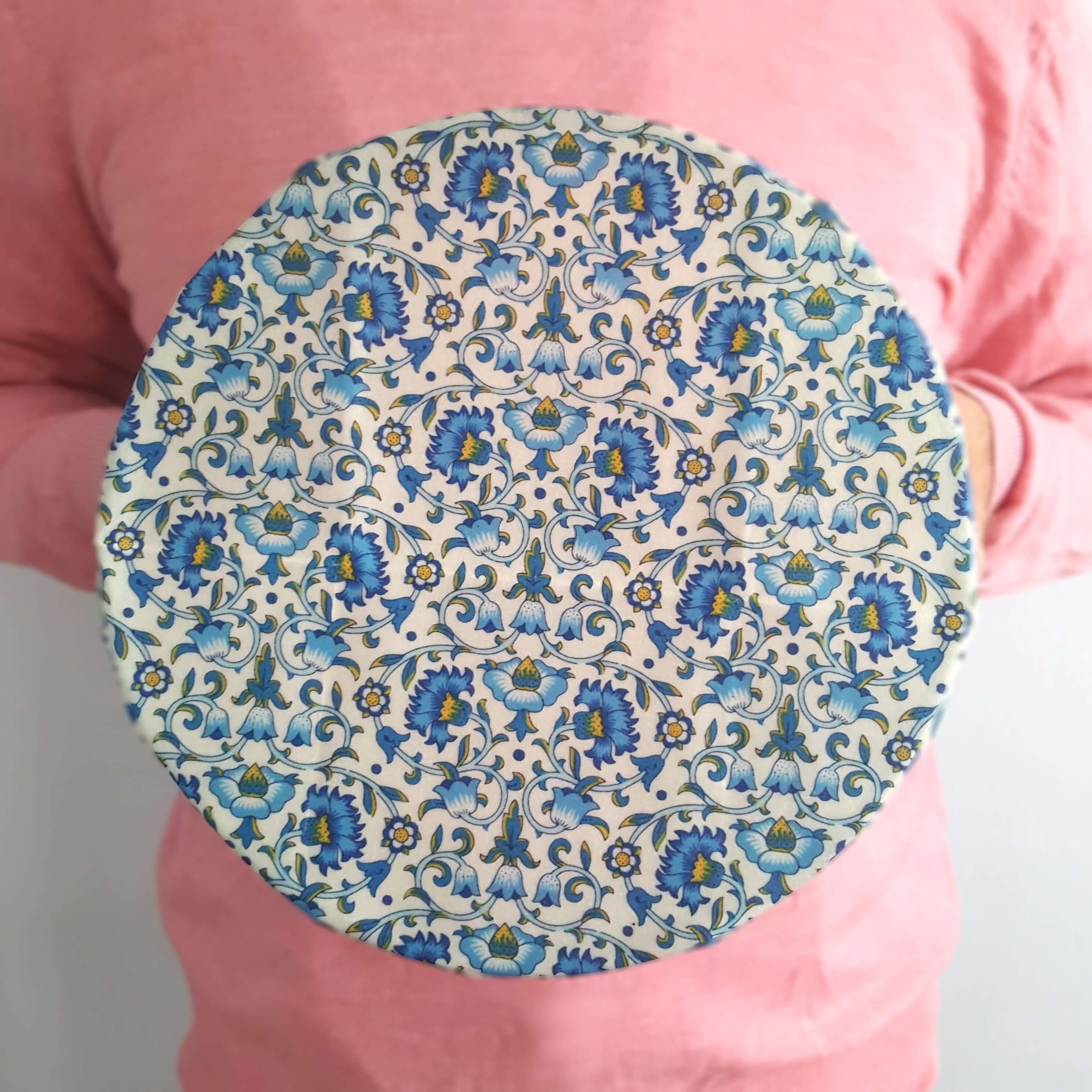 *Made with Liberty Fabric Set of 3 Handmade Beeswax Wraps