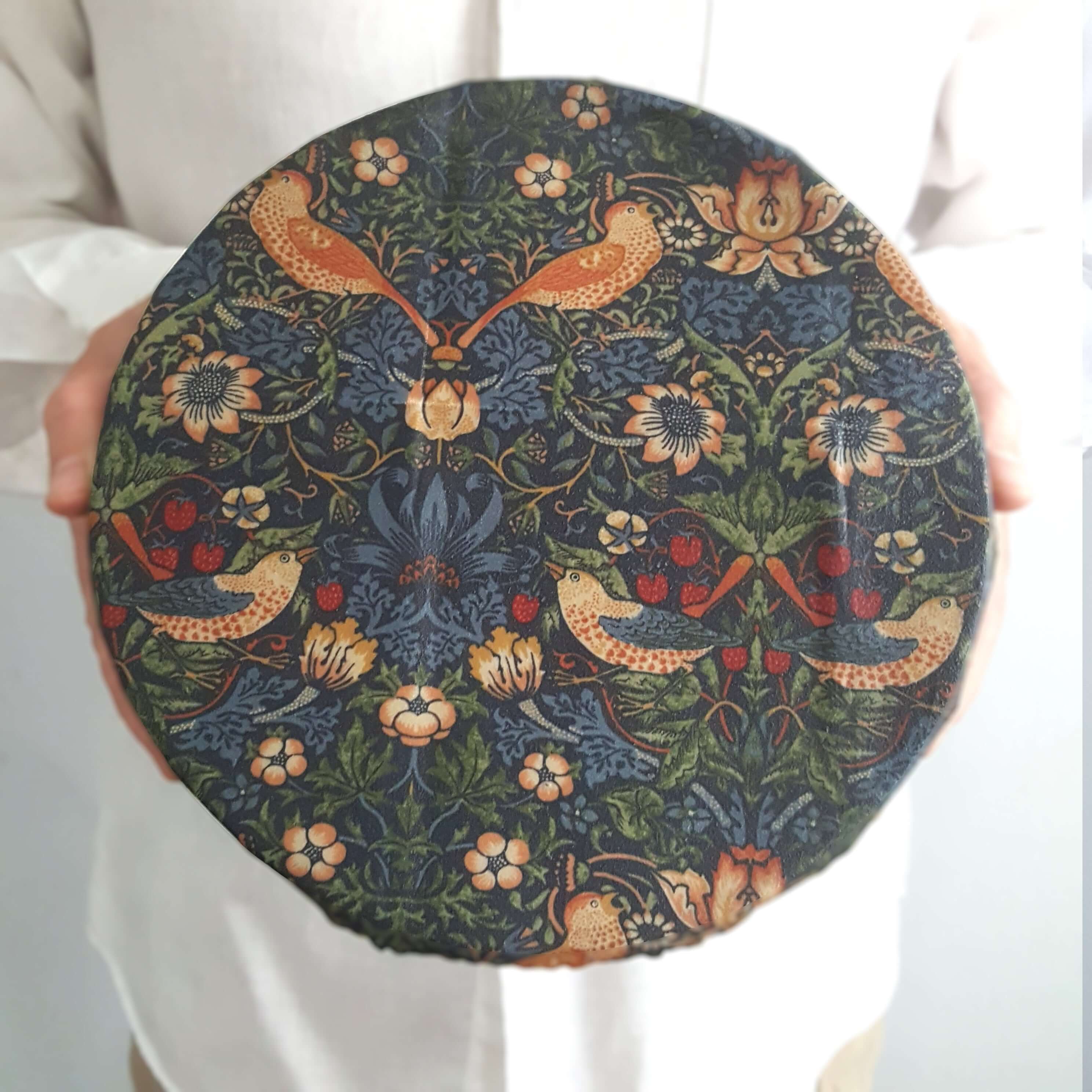 *William Morris Set of 3 Handmade Beeswax Wraps