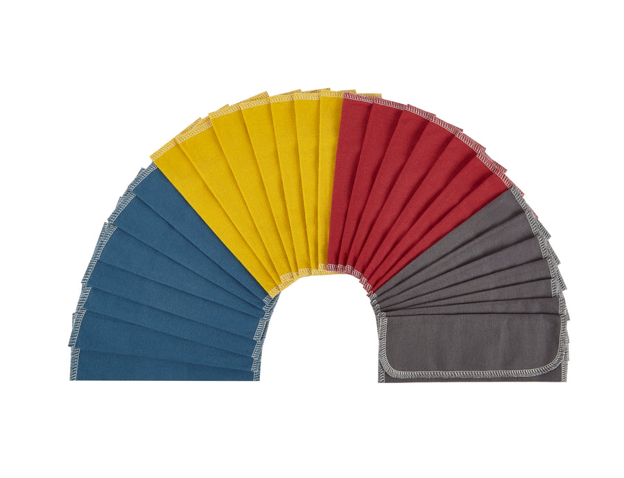 Eco Friendly Bamboo Washable Cloths - Pack of 7