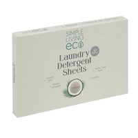 Simple Living Eco Laundry Detergent Sheets | Plastic Free | Made in the UK | 32 Washes
