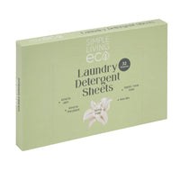 Simple Living Eco Laundry Detergent Sheets | Plastic Free | Made in the UK | 32 Washes
