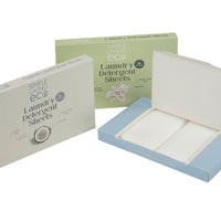 Simple Living Eco Laundry Detergent Sheets | Plastic Free | Made in the UK | 32 Washes