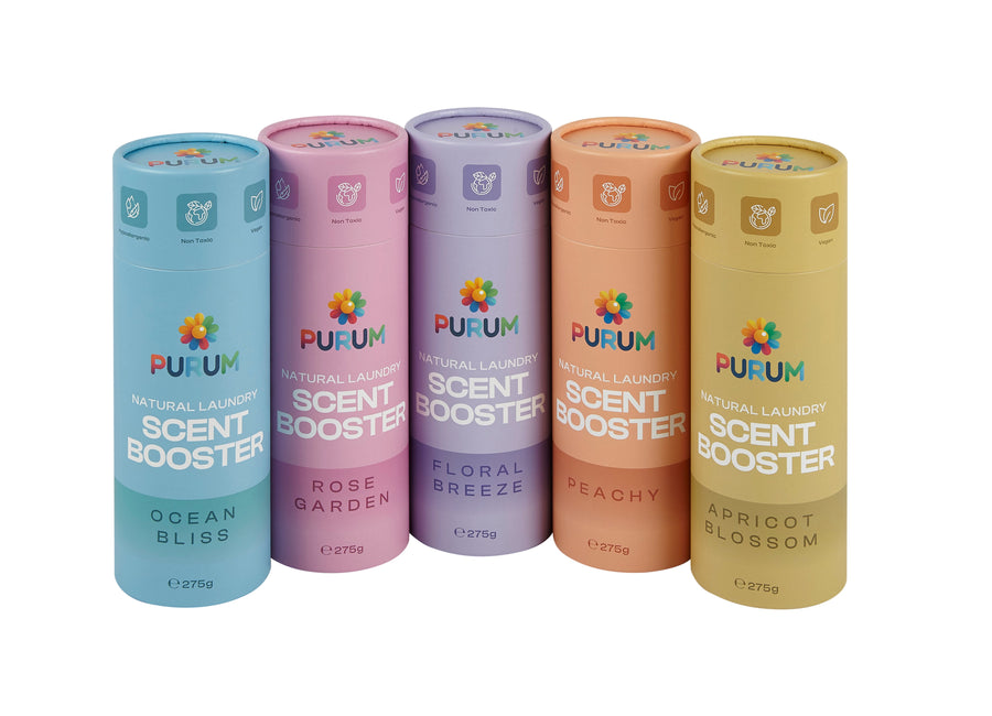 Purum Eco Friendly Laundry Scent Boosters - Try All 5 Scents