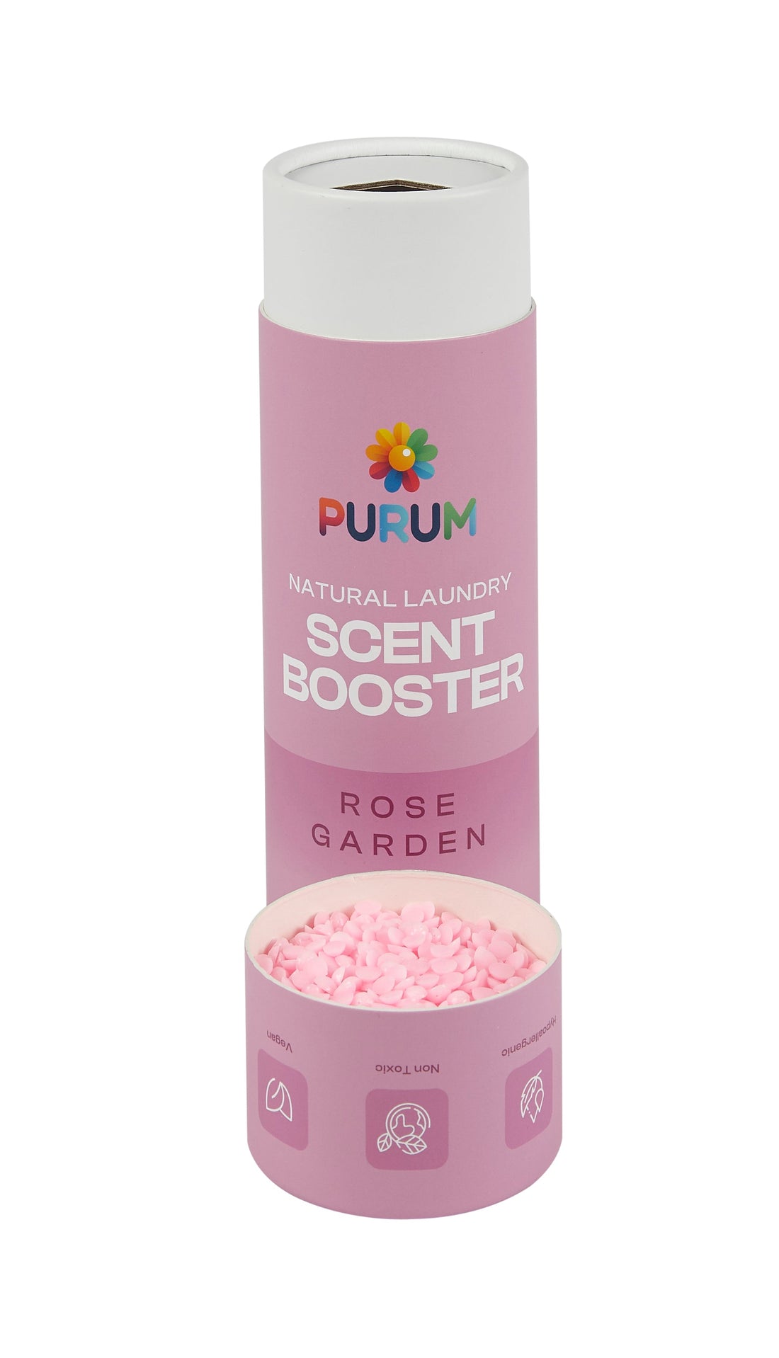 Purum Rose Garden Laundry Scent Boosters – 3 Pack Bundle
