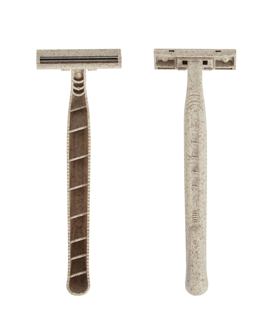 Biodegradable Disposable Razor -  Made of Wheat Straw