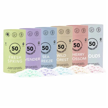 Cosmeau Natural Laundry Scent Boosters – Plastic-Free, Vegan, Long-Lasting Freshness – 250g