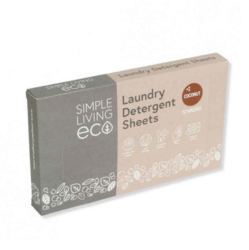 Natural Laundry Detergent Sheets - Coconut – 32 Sheets - REGN
