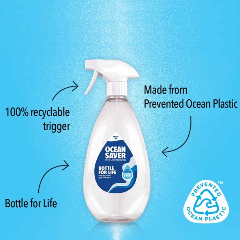 Bottle For Life – Prevented Ocean Plastic Spray Bottle 750ml