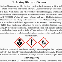 The Relaxing Shower Steamer