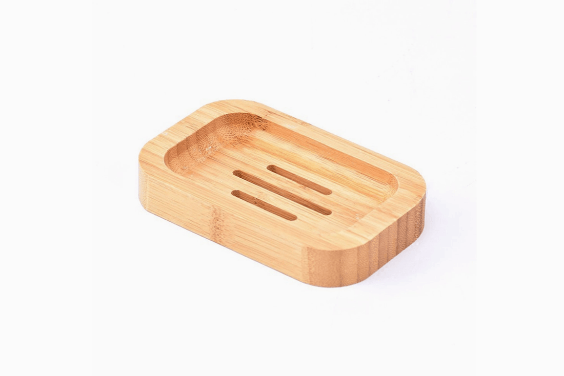 Bamboo Soap Dish - Rectangle - REGN