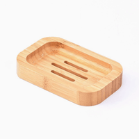 Bamboo Soap Dish - Rectangle - REGN