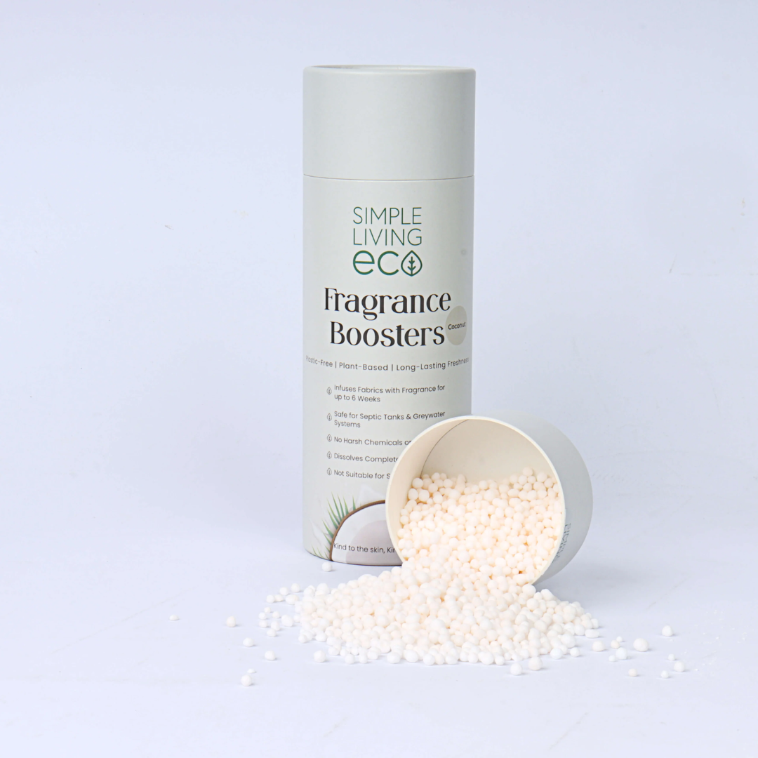 UK Made Plant-Based Fragrance Booster Beads for Laundry – Spring Fresh & Coconut - Buy One Get One Half Price!
