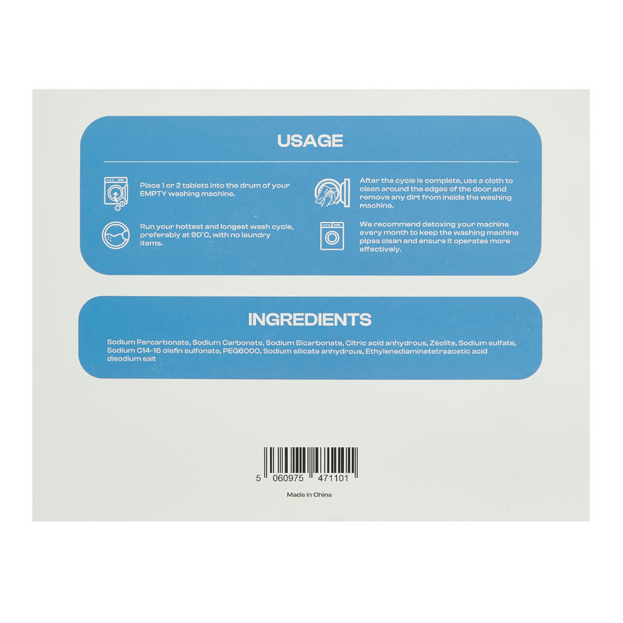 Purum Washing Machine Cleaner Tablets – 24 Pack