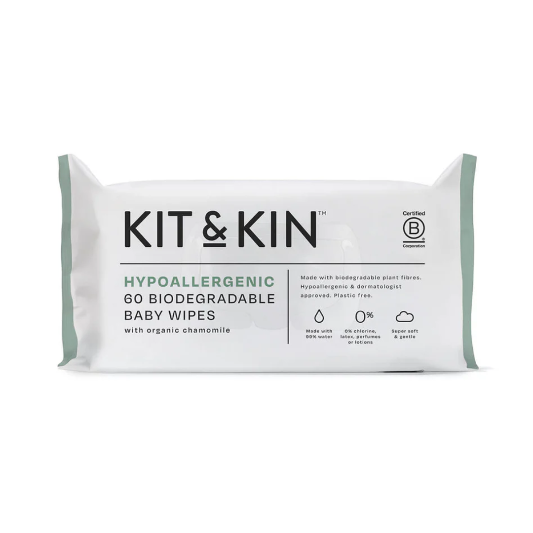 Biodegradable Baby Wipes | Hypoallergenic, Plastic-Free & Gentle on Skin
