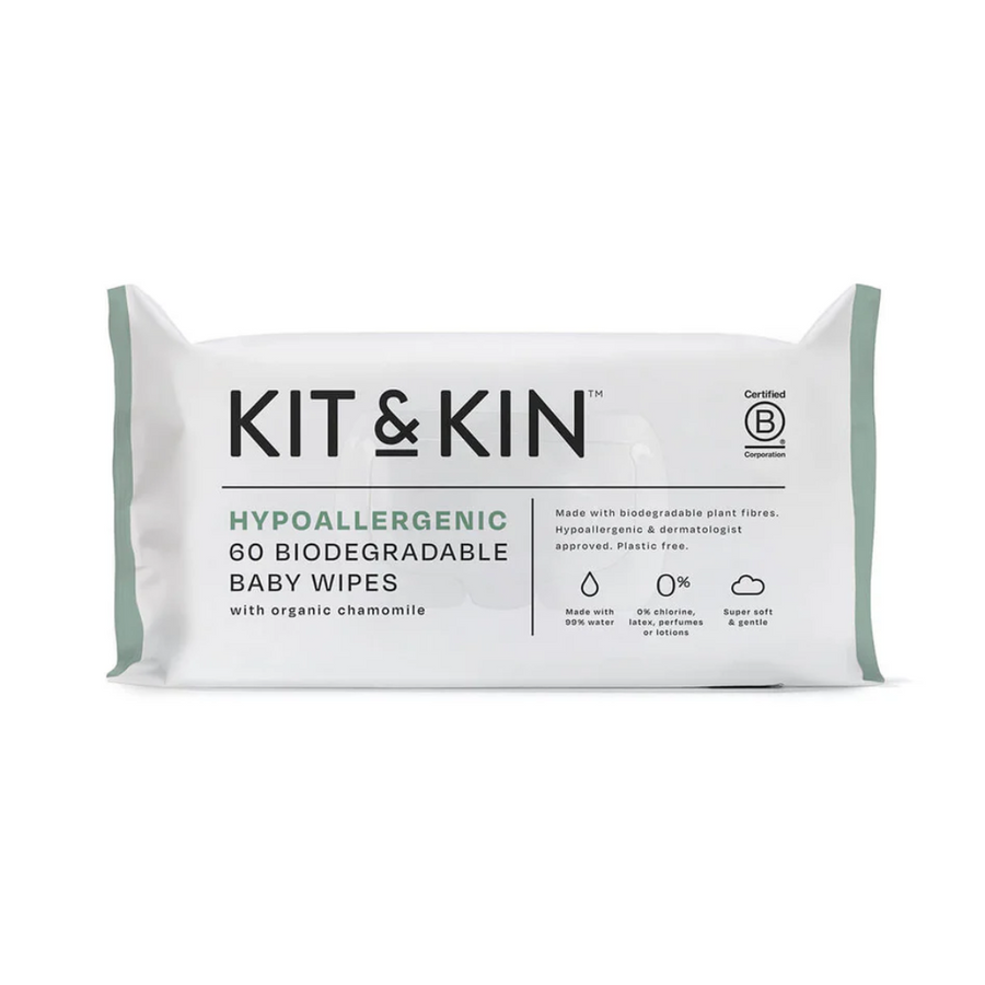 Biodegradable Baby Wipes | Hypoallergenic, Plastic-Free & Gentle on Skin