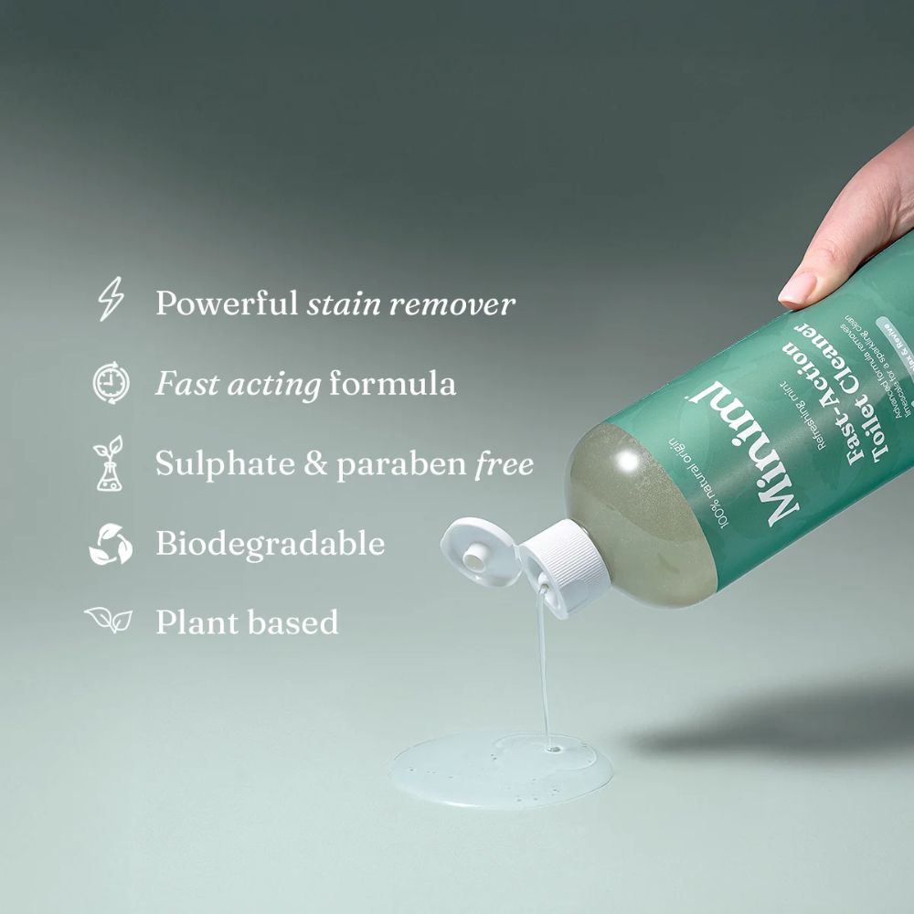 Miniml Bathroom Cleaning Bundle – 4-Piece Bathroom Cleaning Set