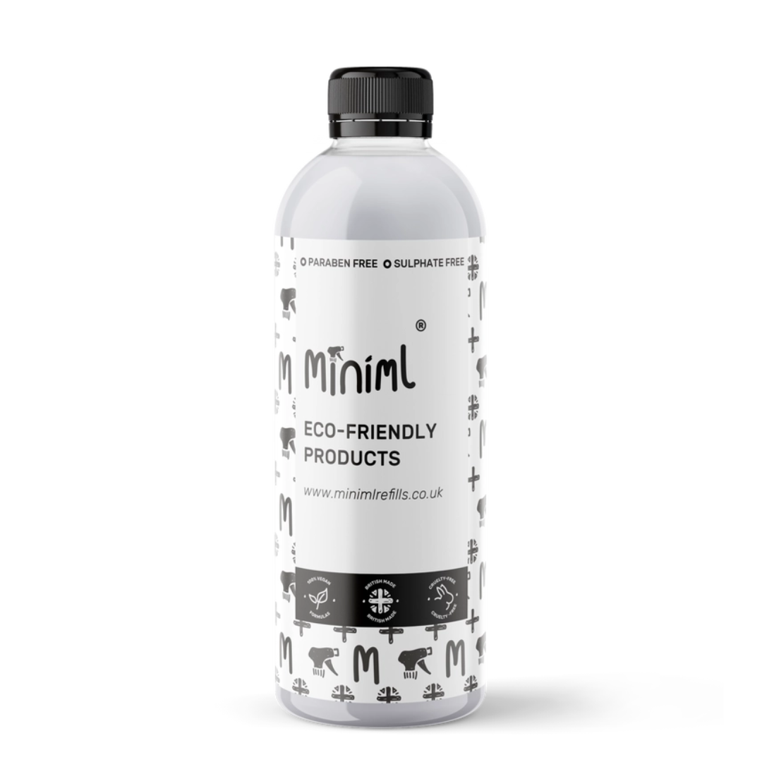 Reusable Tall Bottle 500ml | PET Plastic Refill Bottle with Cap