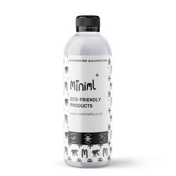 Reusable Tall Bottle 500ml | PET Plastic Refill Bottle with Cap