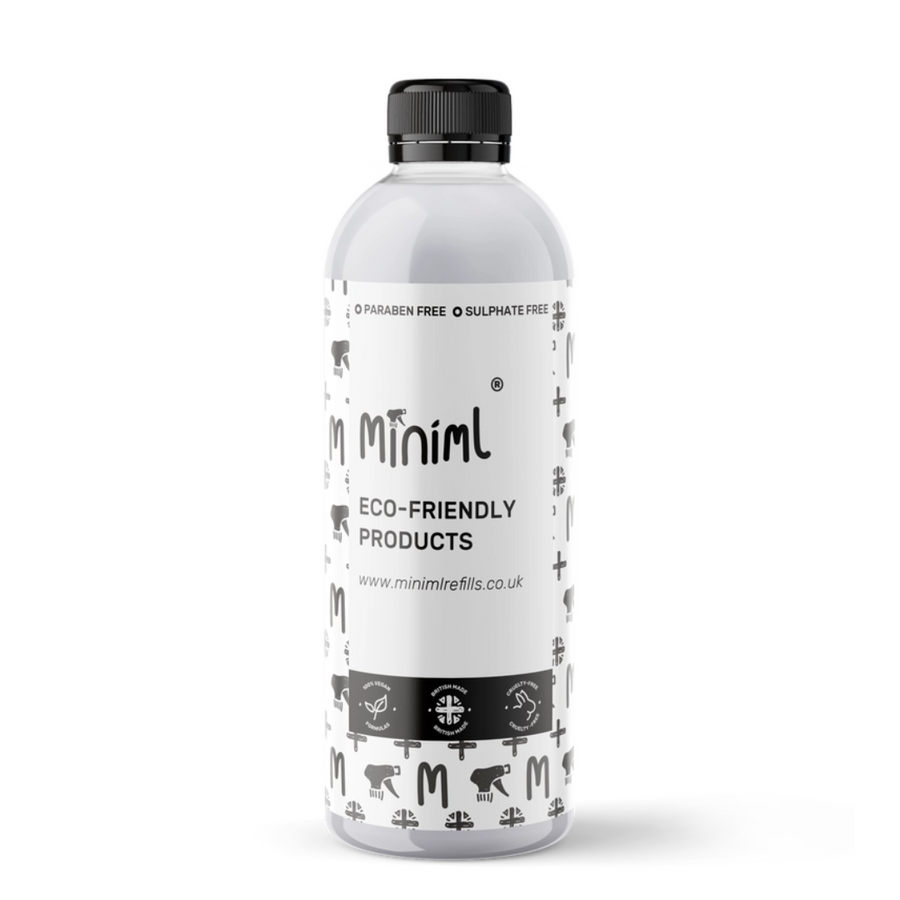 Reusable Tall Bottle 500ml | PET Plastic Refill Bottle with Cap