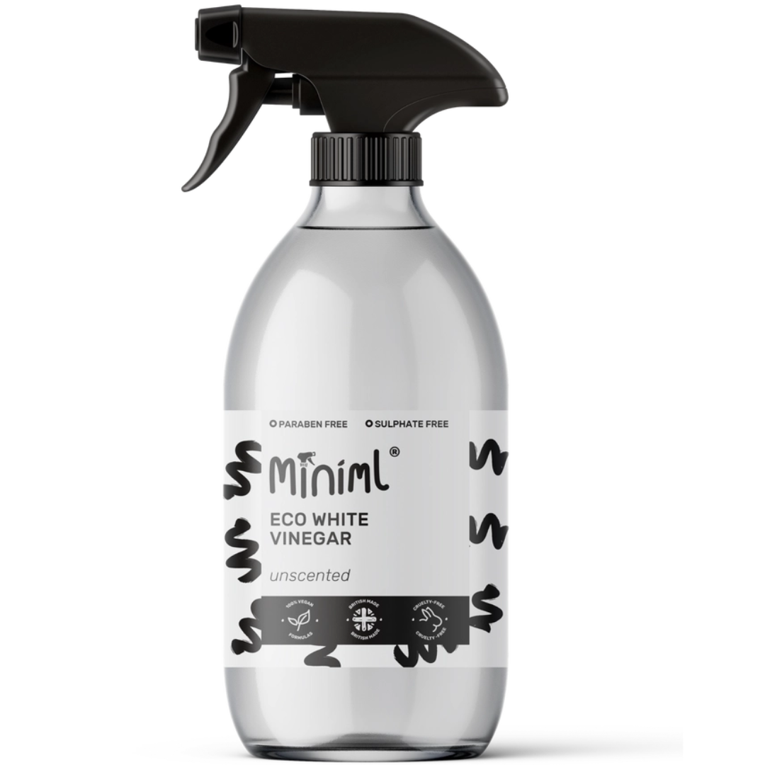 White Vinegar – 500ml Multi-Purpose Eco Cleaner - Glass Bottle