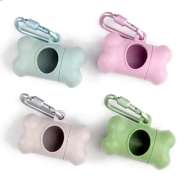 Eco-Friendly Poop Bag Dispenser & Bags – Made from Wheat Straw Fiber