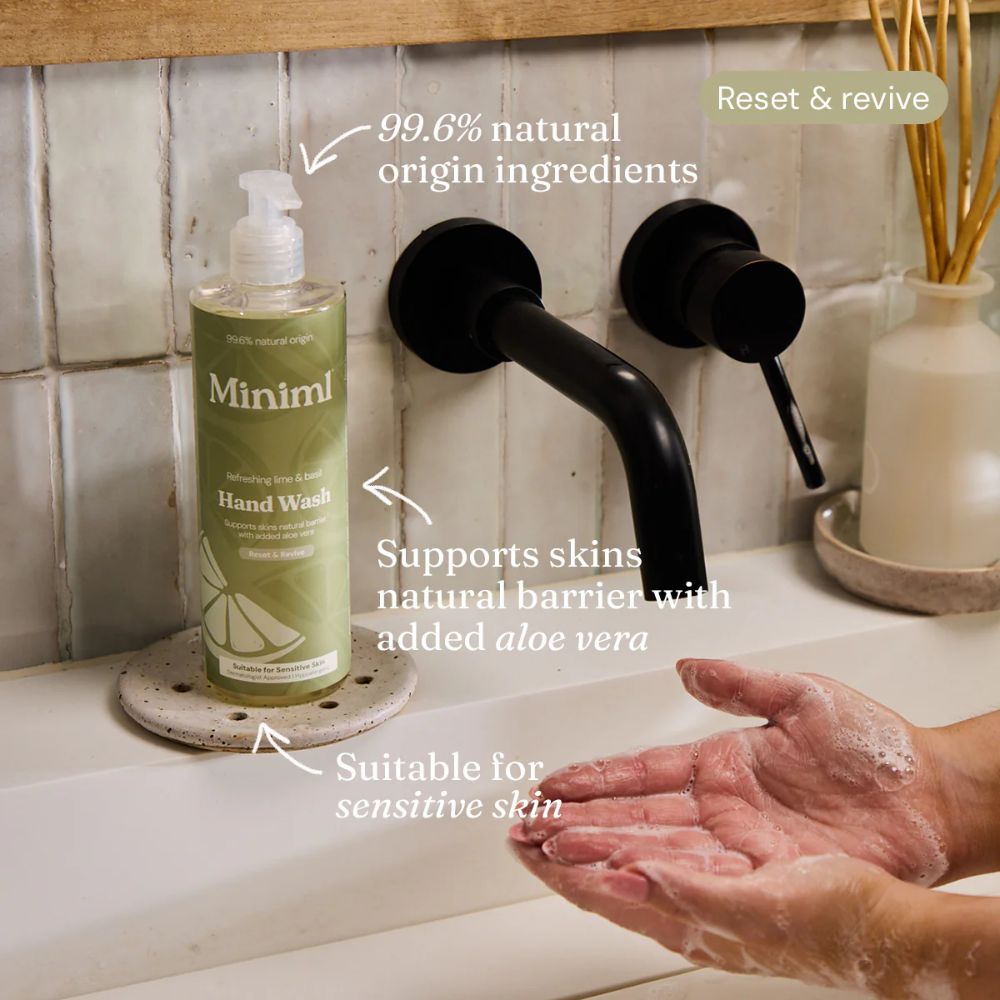 Lime, Basil & Mandarin Hand Soap – 400ml Gel Cleanser