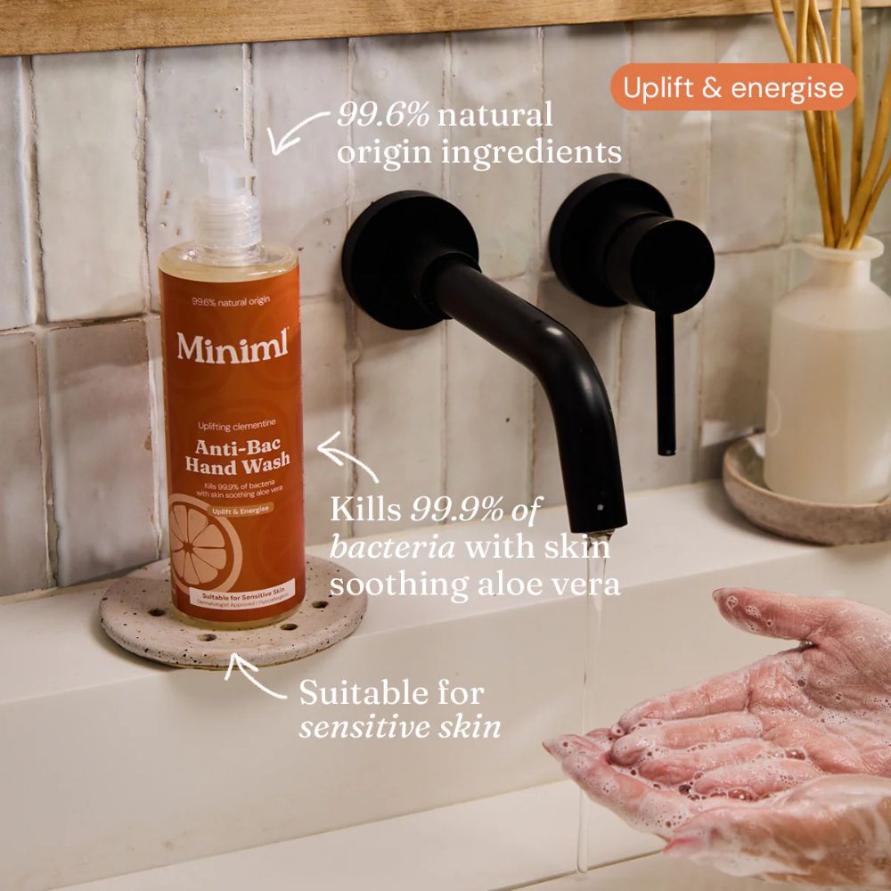 Clementine Anti-Bac Hand Soap – 400ml Gel Cleanser