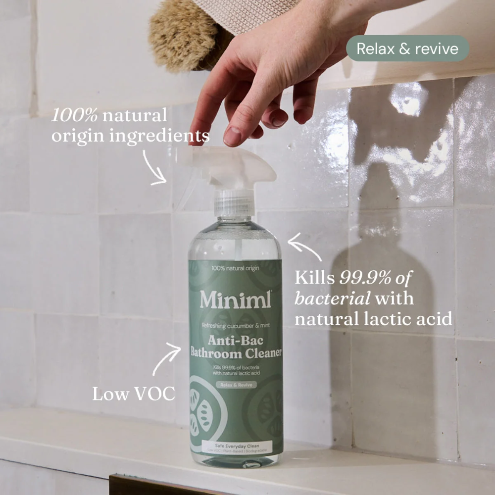 Anti-Bac Bathroom Cleaner – Refreshing Cucumber + Mint