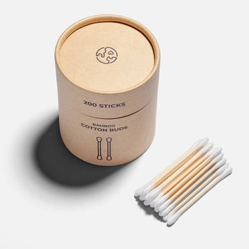 Zero Waste Club Bamboo Cotton Buds – Pack of 200