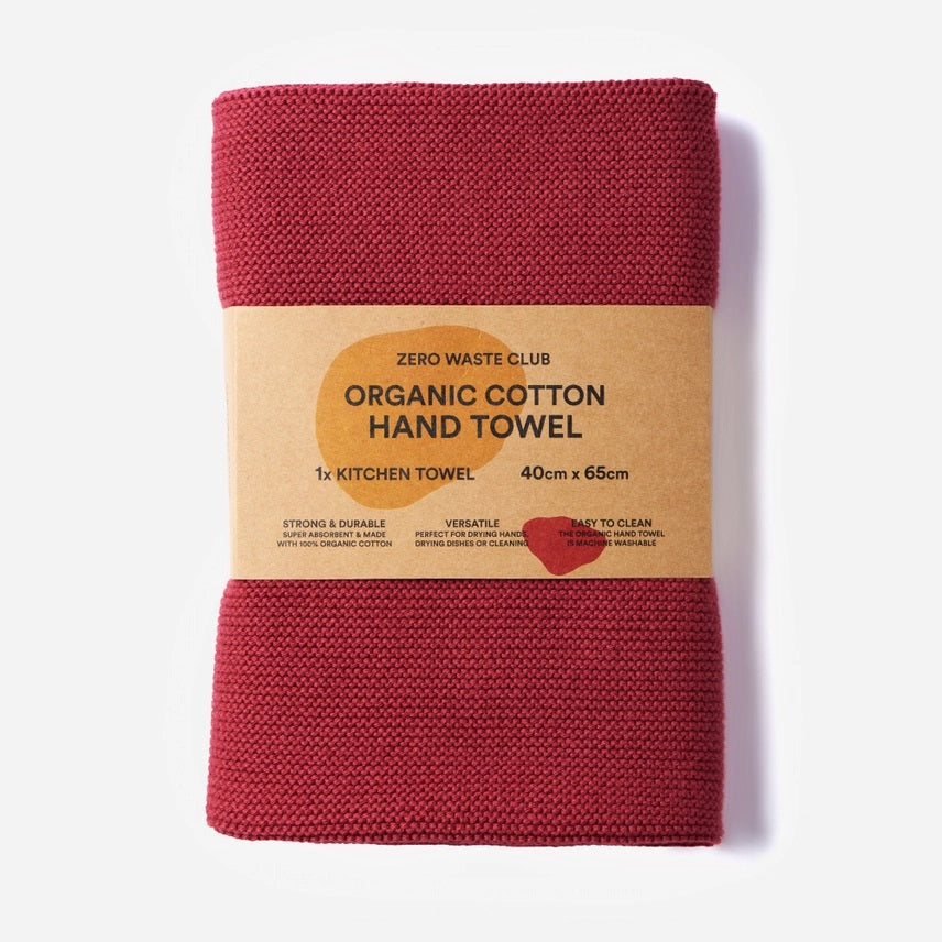 Zero Waste Club Organic Cotton Hand Towels
