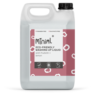 Wild Rhubarb & Lemon Washing Up Liquid – 5L Eco Refill