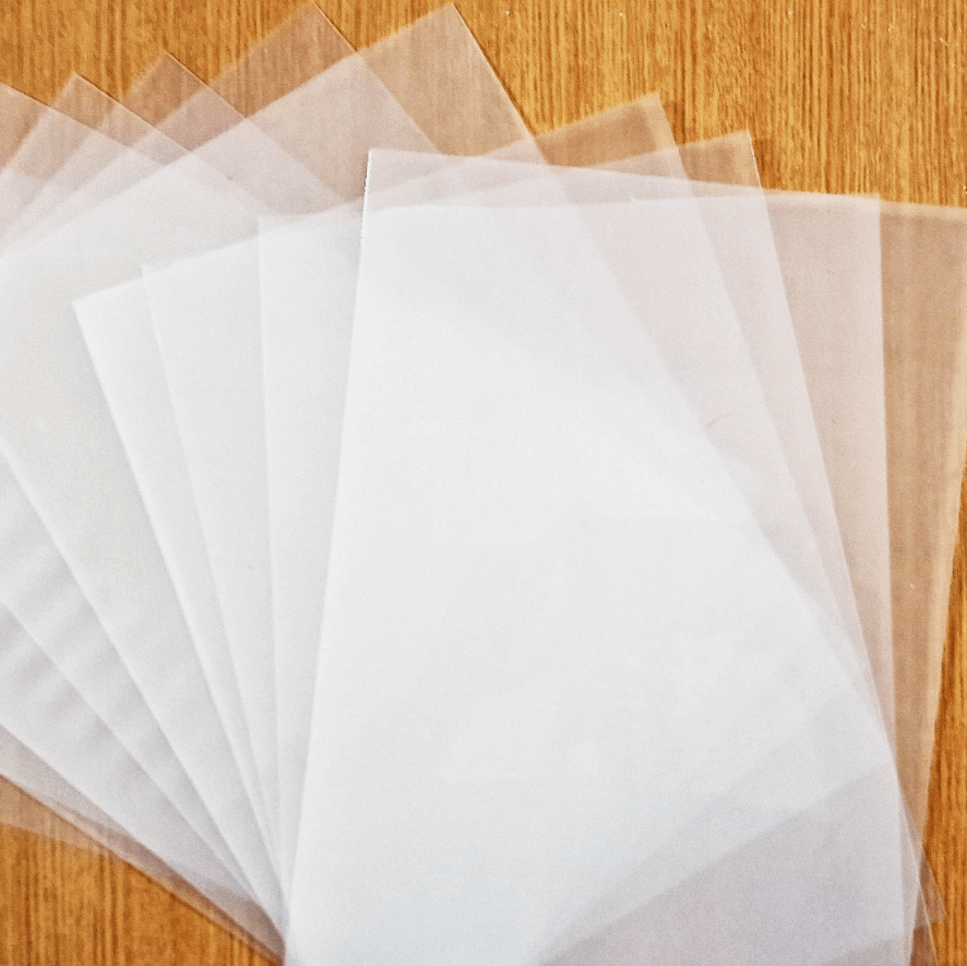 A4 Translucent White Plastic Sheet - REGN