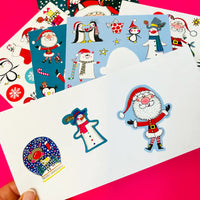 Christmas Sticker Book – 60 Festive Stickers
