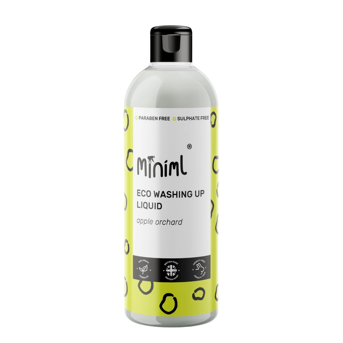 Apple Washing Up Liquid – 500ml Eco-Friendly Dish Soap