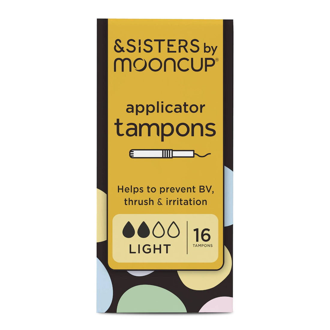 Eco-Applicator Tampons | Light (16 pack) | Plastic-free