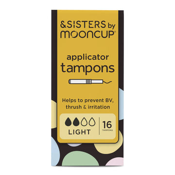 Eco-Applicator Tampons | Light (16 pack) | Plastic-free