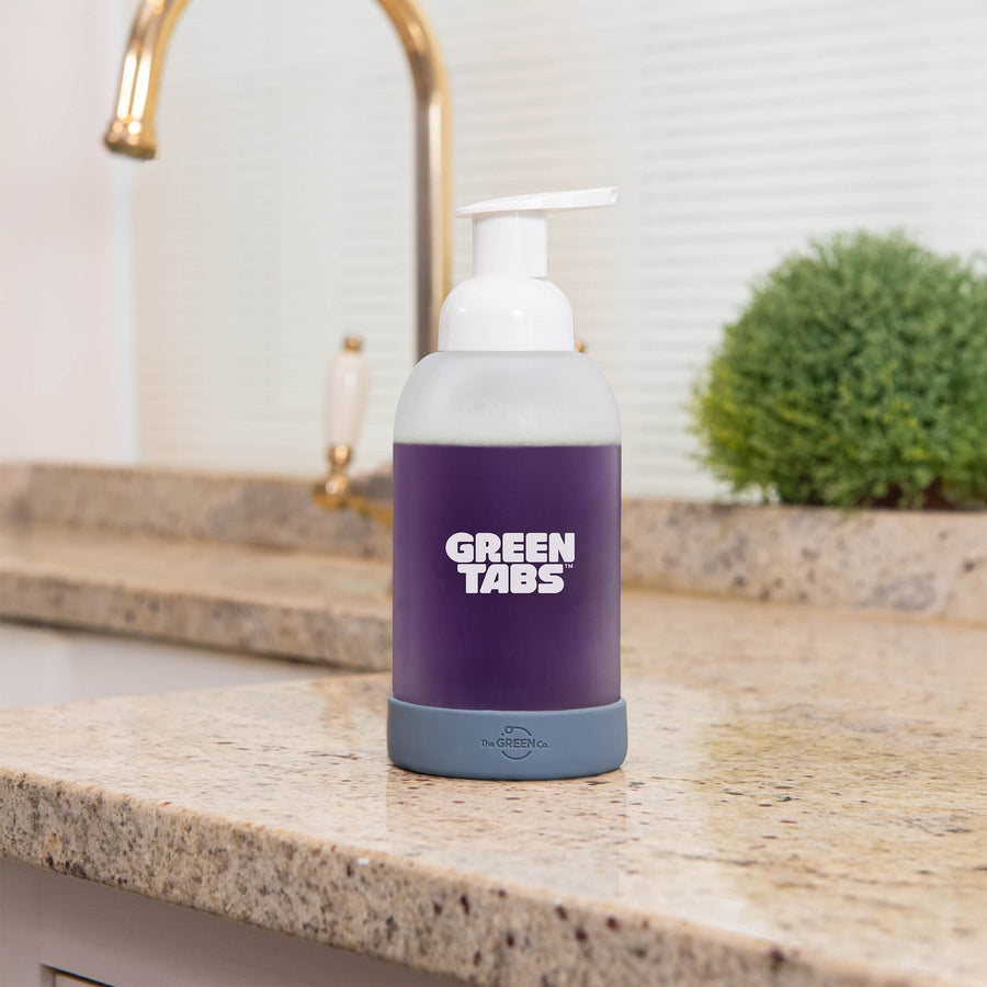 Foaming Hand Soap GreenTabs™ Starter Kit – Refillable Glass Bottle