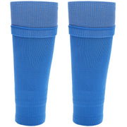 Sock Stack Adults Blue Football Leg Sleeve Socks Compression Support Breathable Fits Over