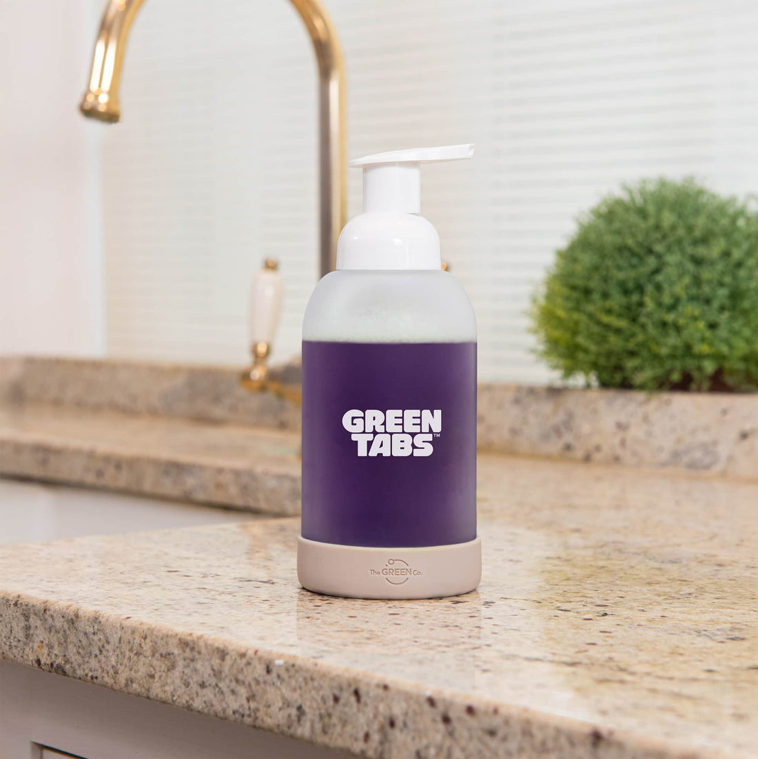 Foaming Hand Soap GreenTabs™ Starter Kit – Refillable Glass Bottle