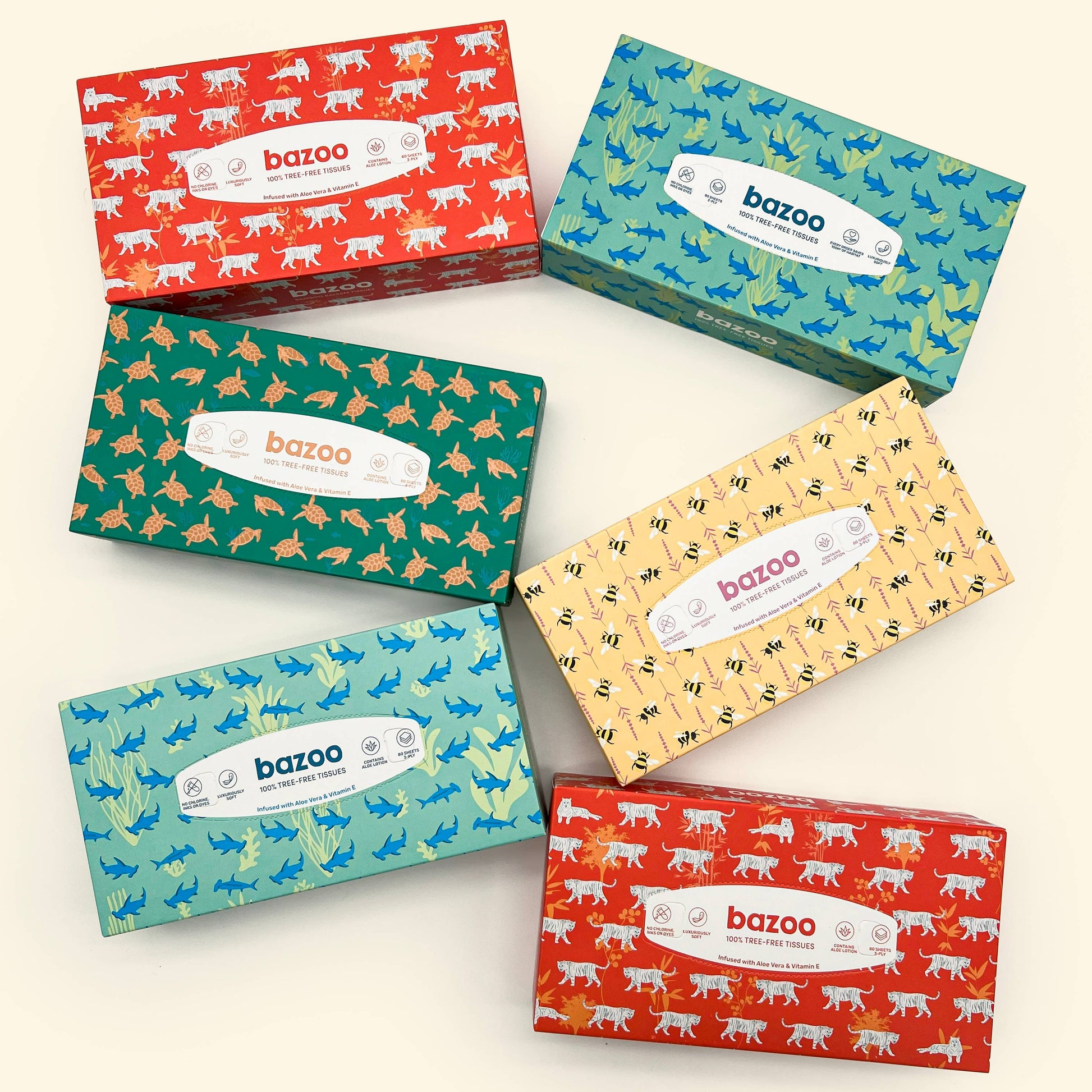 Aloe Vera Balsam Tissues – 3 - Ply, Super Soft & Eco - Friendly - REGN