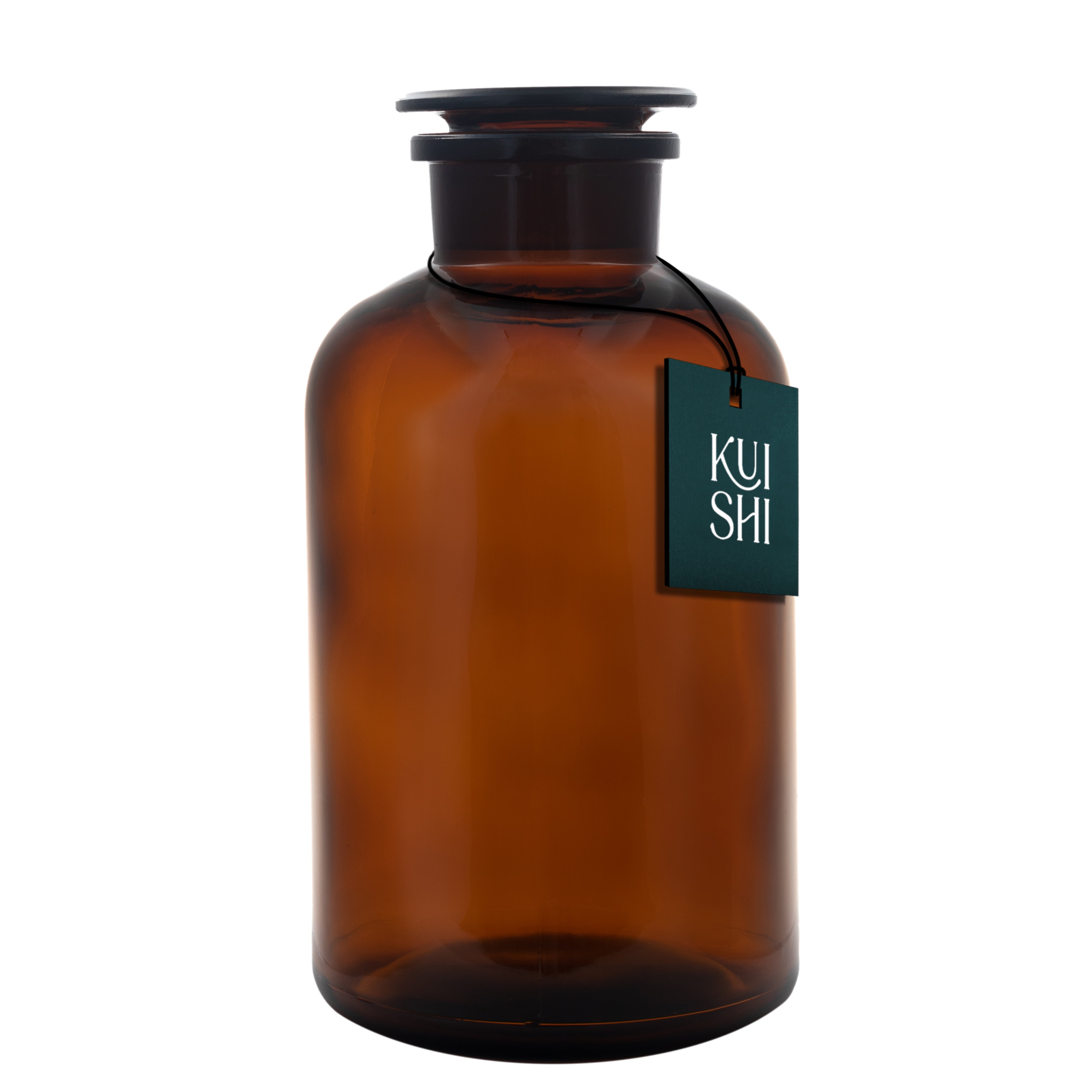 Amber Glass Apothecary Jars - REGN