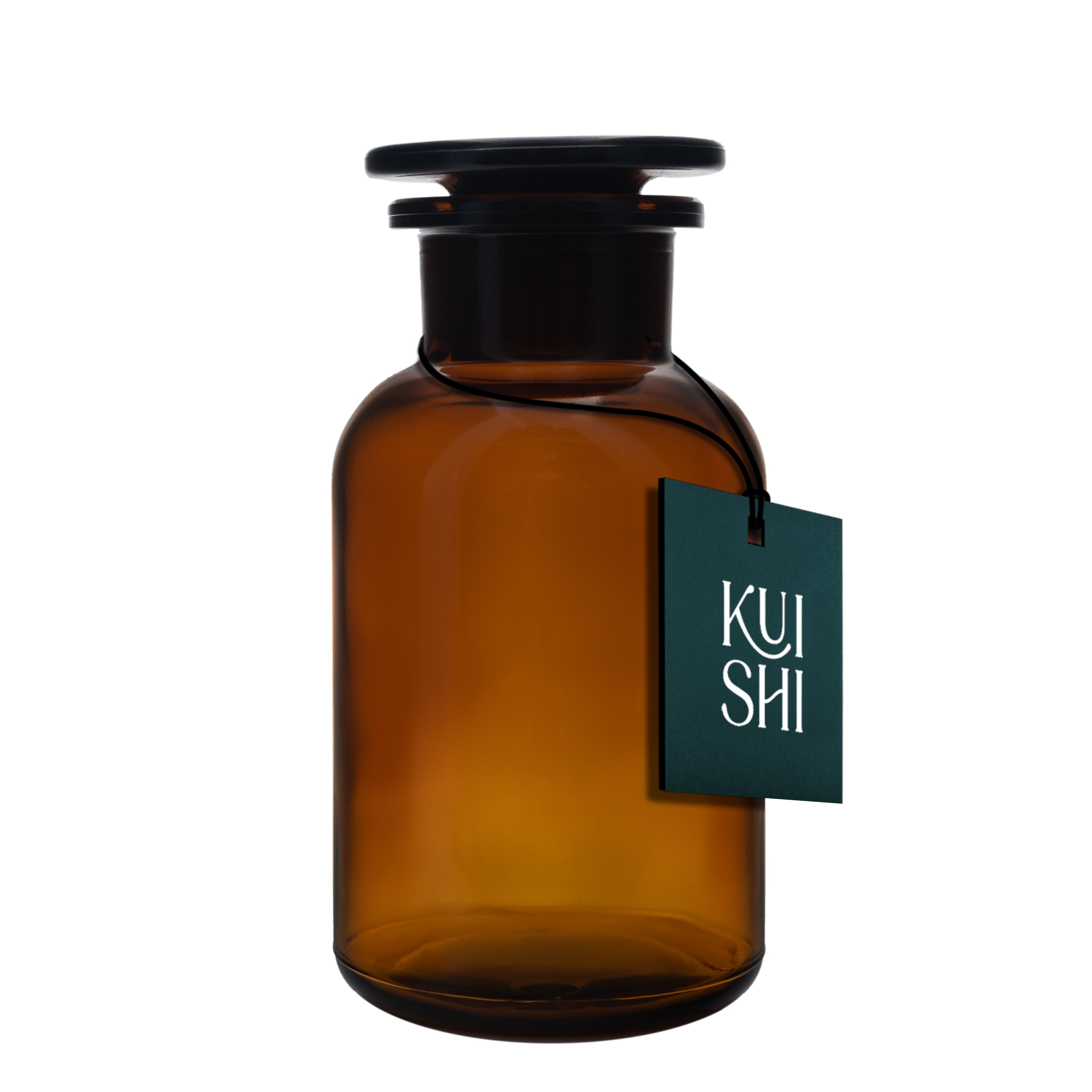 Amber Glass Apothecary Jars - REGN