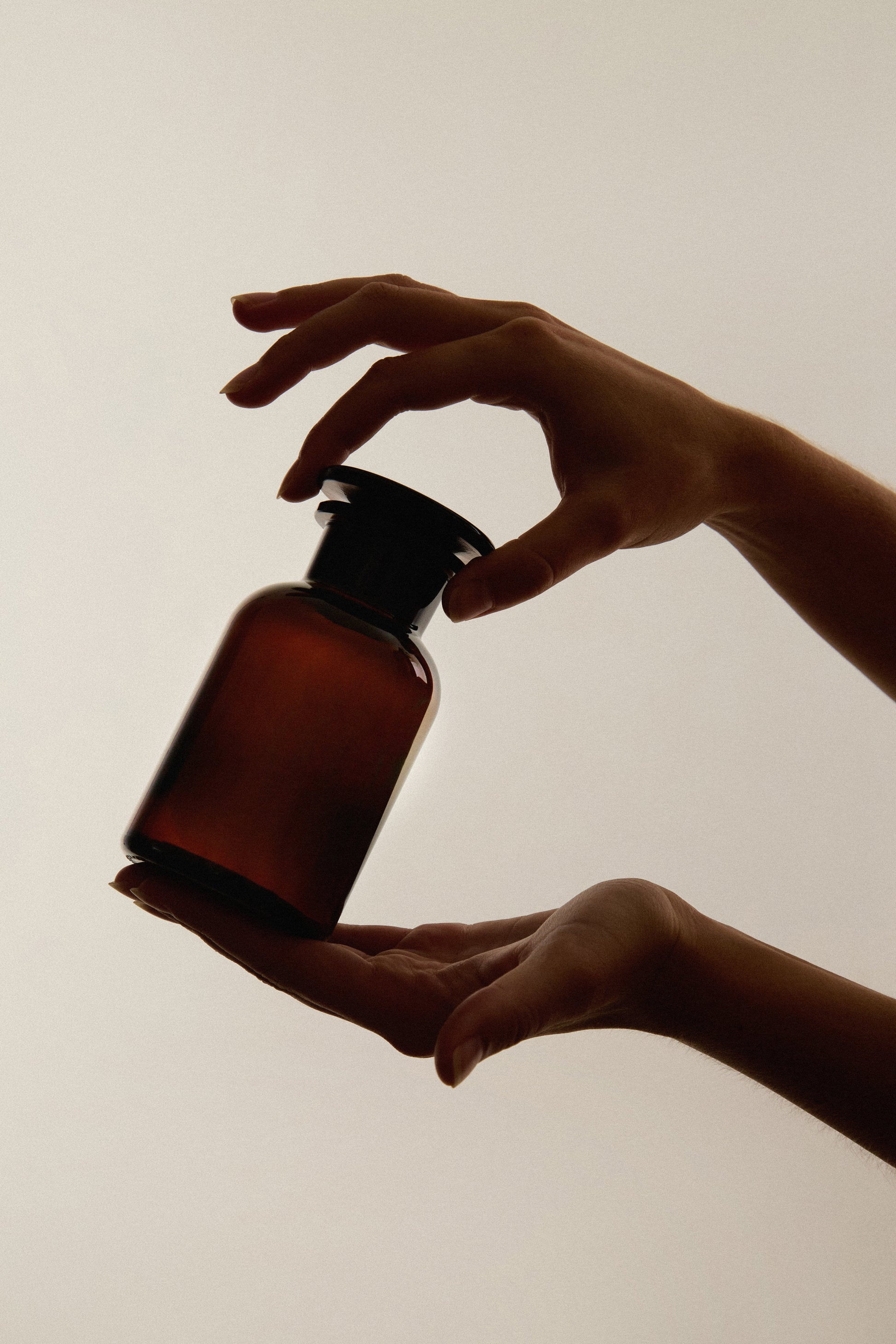 Amber Glass Apothecary Jars - REGN