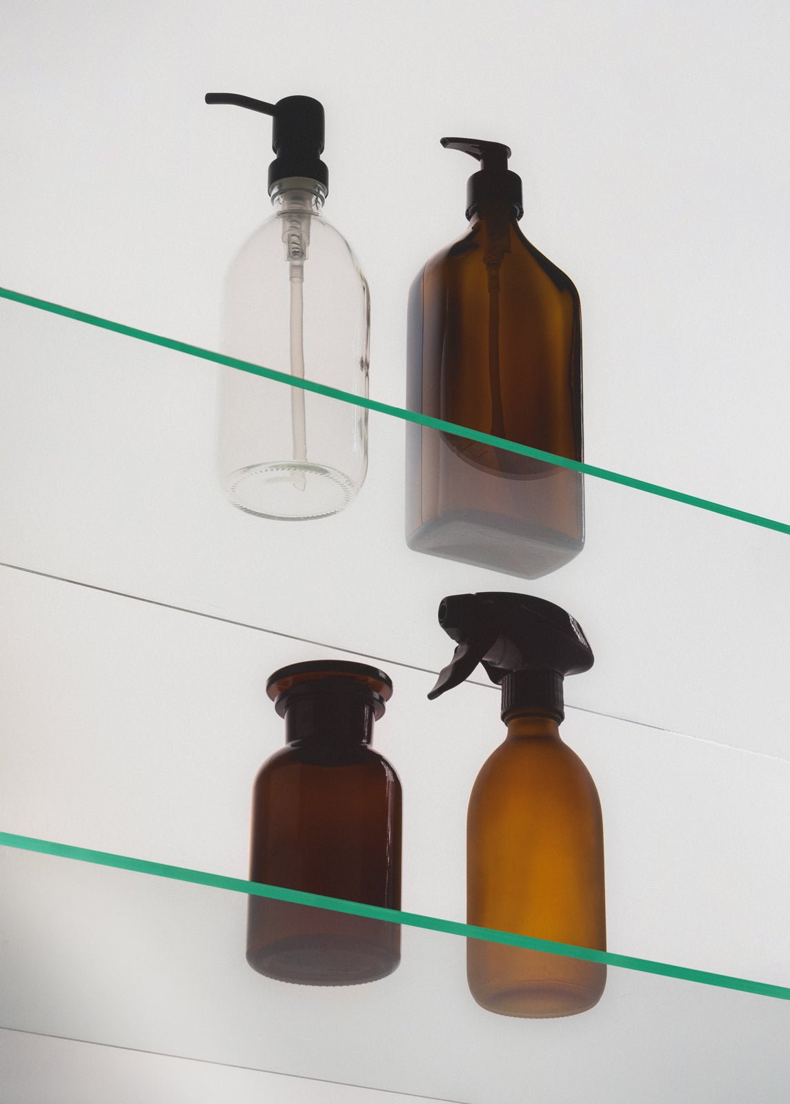 Amber Rectangle Soap Dispenser - REGN