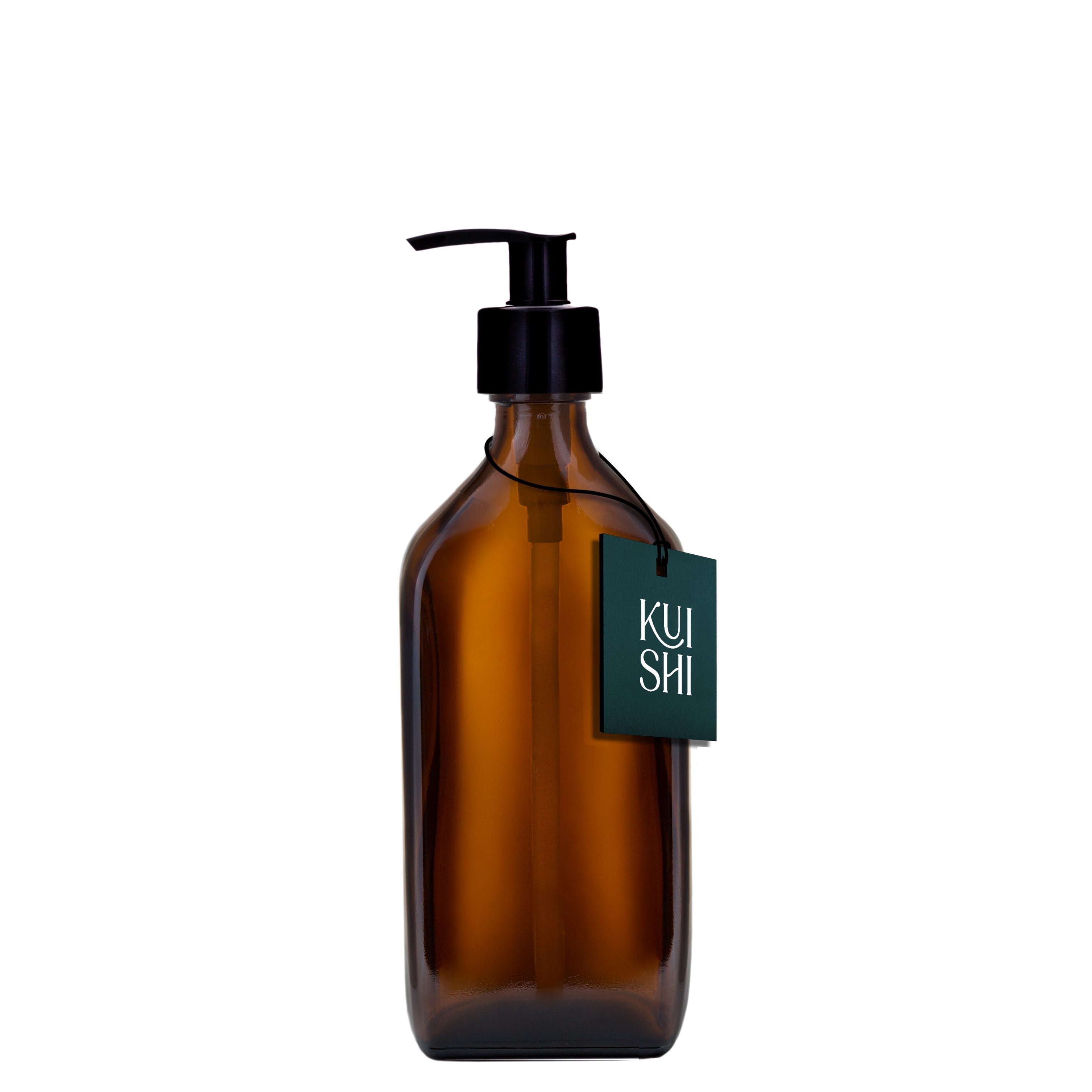 Amber Rectangle Soap Dispenser - REGN