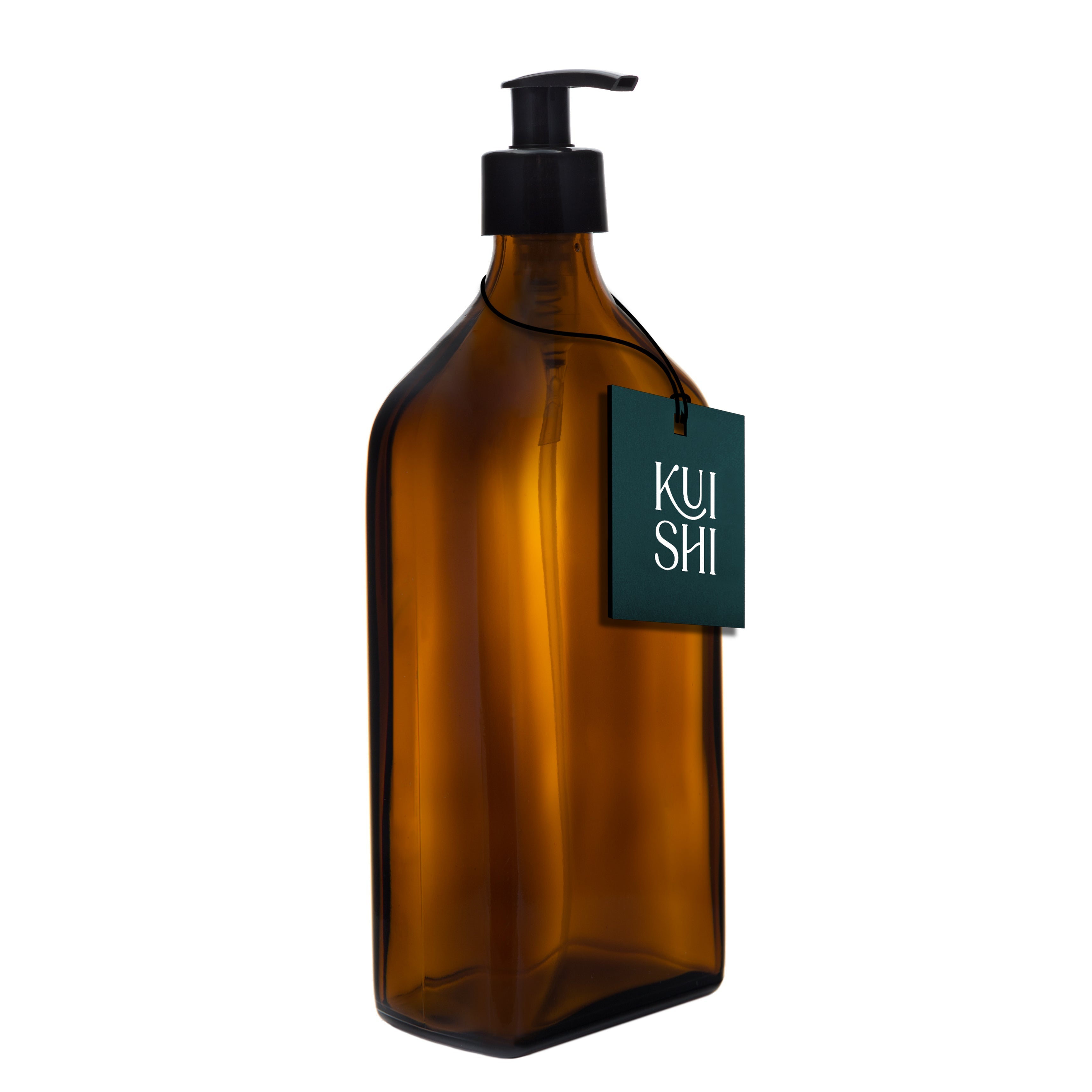 Amber Rectangle Soap Dispenser - REGN