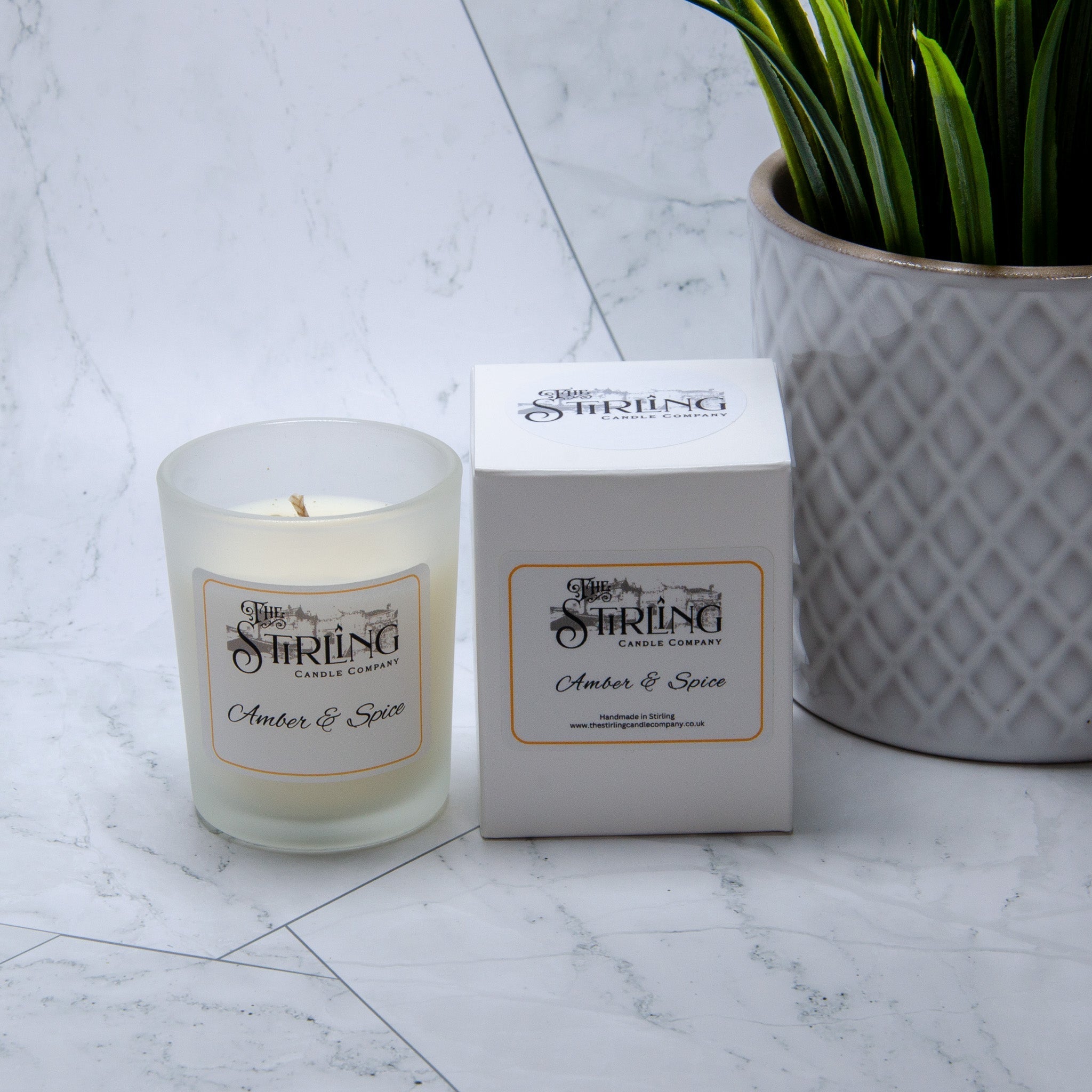 Amber & Spice - Small Candle - REGN