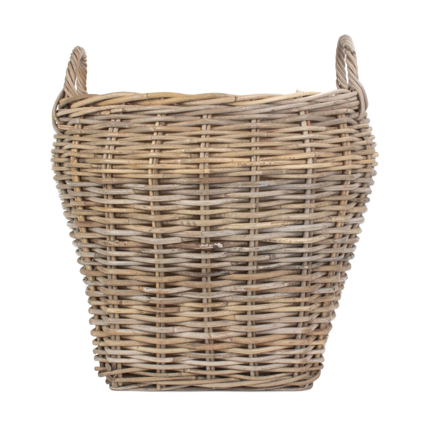 Amphora Rattan Log Basket With Cordura Lining - REGN