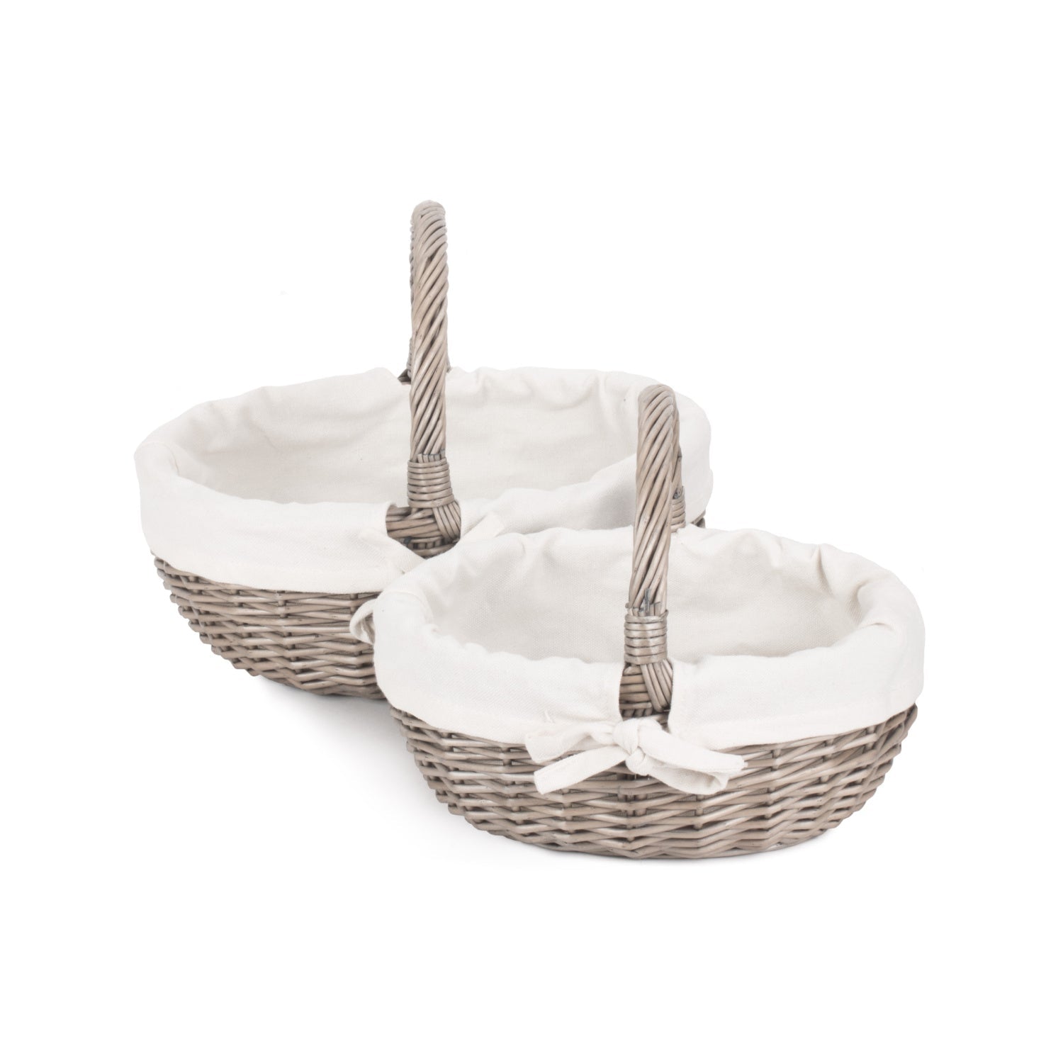 Antique Wash Bathroom Shopper Set 2 - Lined - REGN
